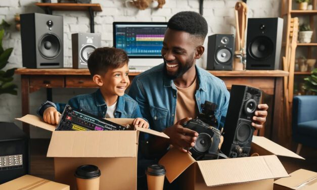 Building A Studio At Home For Father’s Day 