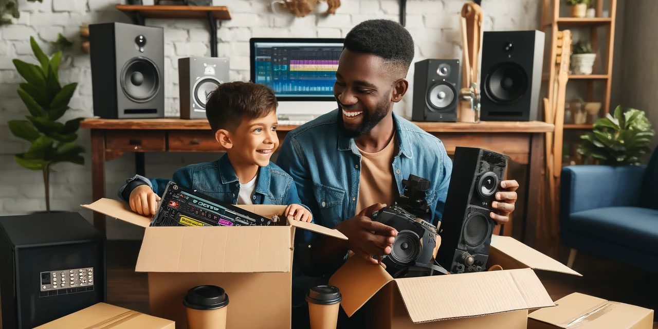 Building A Studio At Home For Father’s Day 