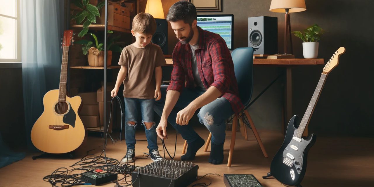 Father’s Day DIY: Setting Up A Home Recording Studio With Dad