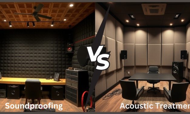Soundproofing vs Acoustic Treatment: A Battle for Perfect Sound in Small Spaces