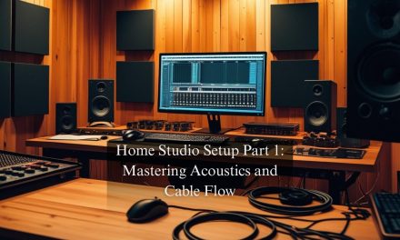 Home Studio Setup Part 1: Mastering Acoustics and Cable Flow