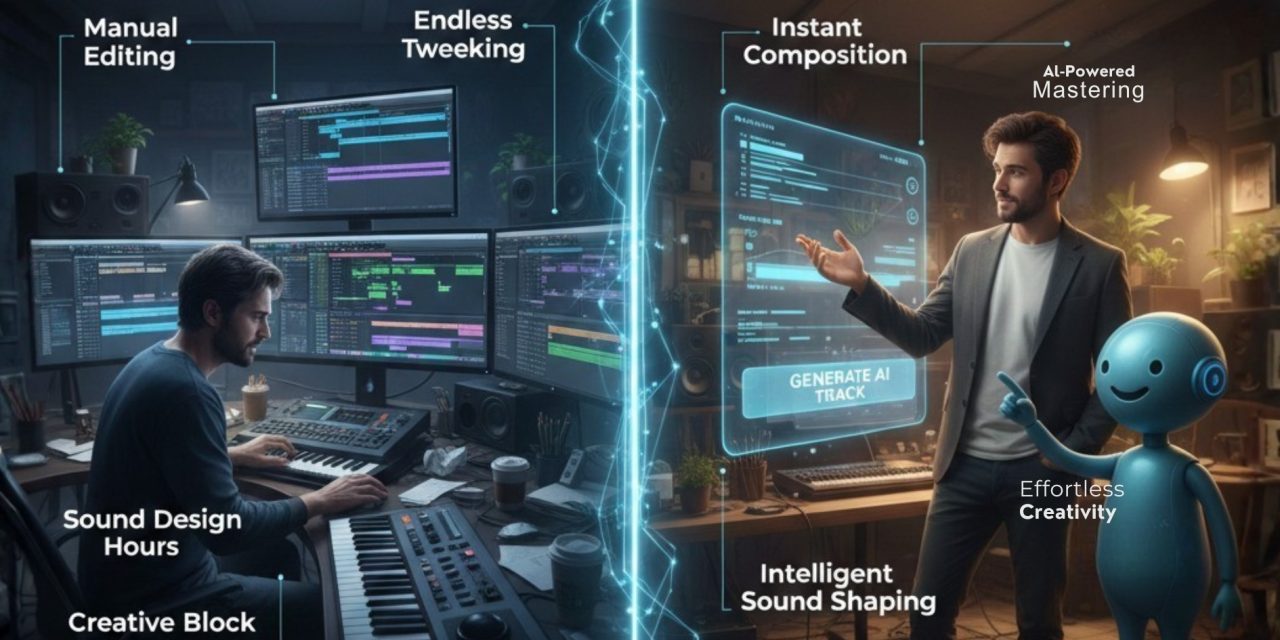 How Producer Workflows Quietly Transformed From DAW Grind to AI Speed (2020–2026)