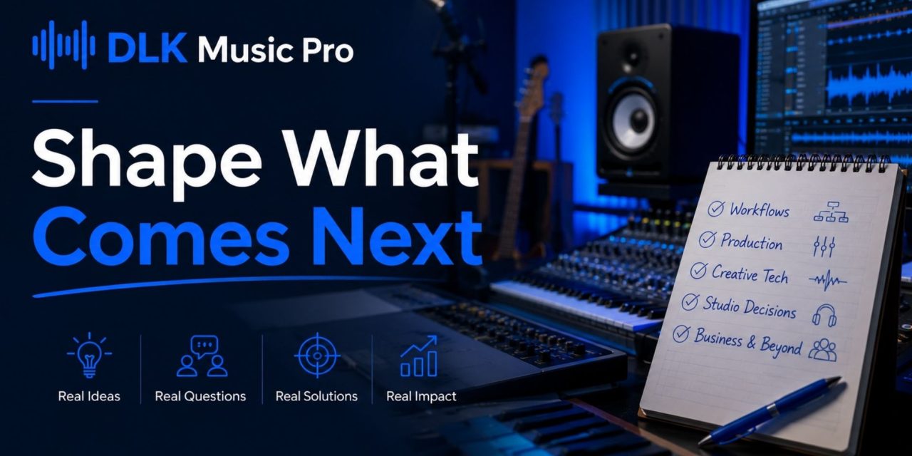 From Ideas to an Editorial Roadmap: Help Shape What DLK Music Pro Creates Next
